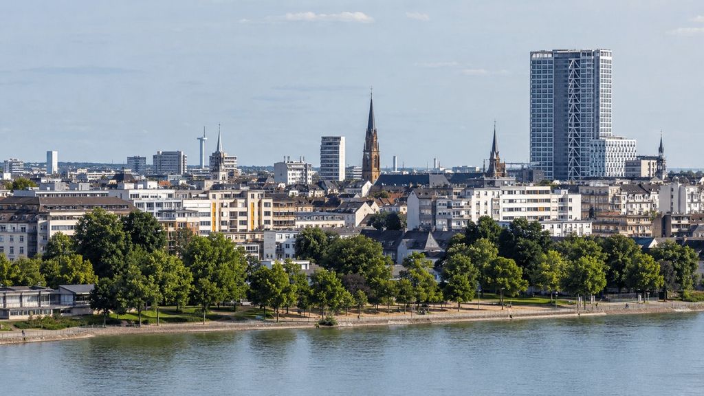 Stadtkulisse von Offenbach am Main